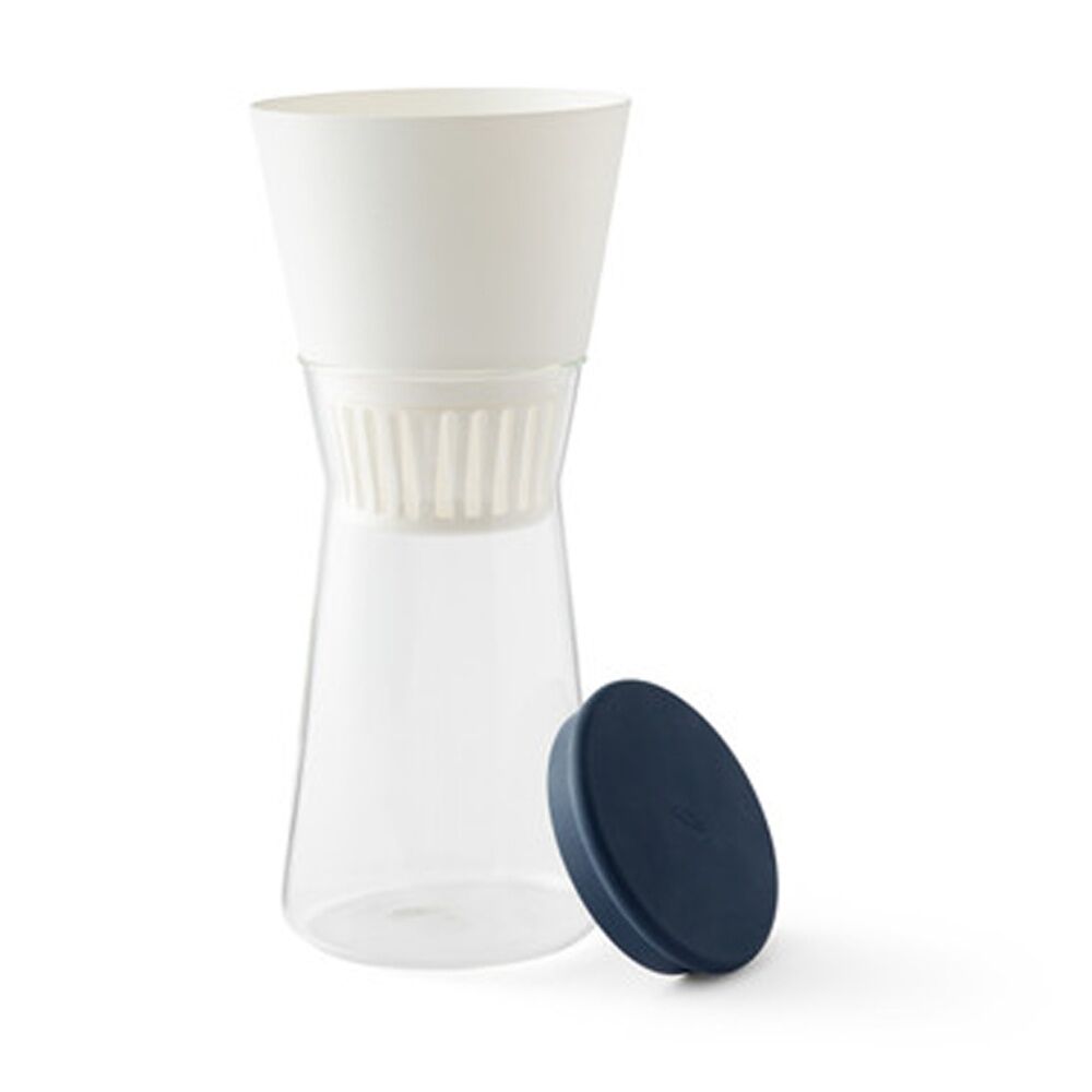 Chef'n Nut Milk Maker - 1 Litre Glass Carafe With Measurements - Silicone Lid For Storage - Reusable Mesh Filter - Dishwasher Safe - Green Color — image 2