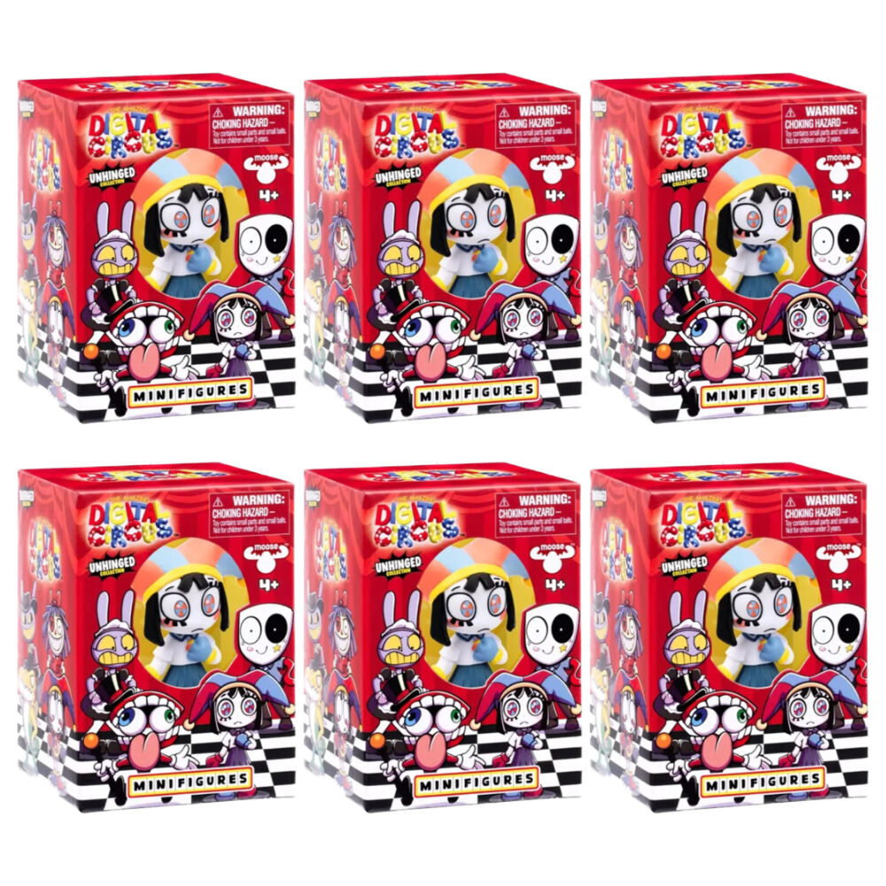 The Amazing Digital Circus S2 Collector Mini Figure Assorted 4y+ (6 Pack)