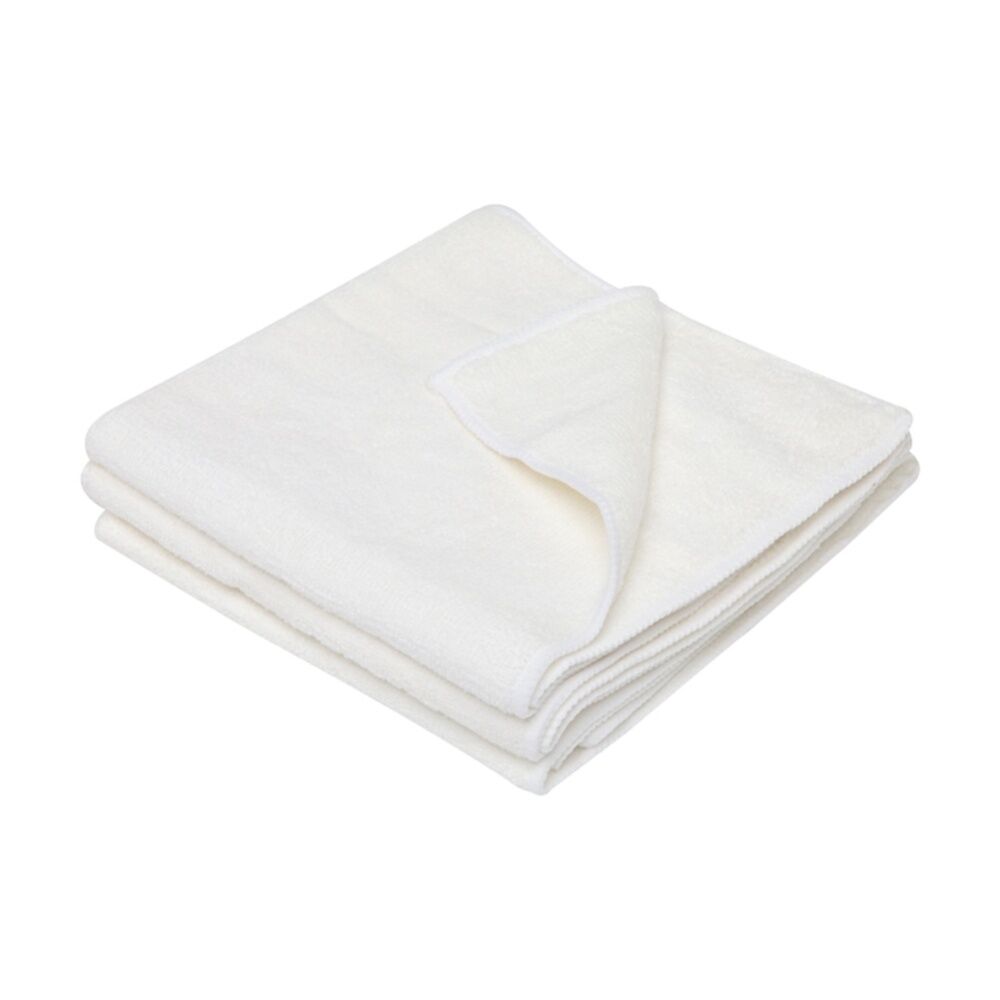 Edco 3pc Edco Merrifibre Universal Chemical Free Microfibre Cloths White (3 Pack) — image 2