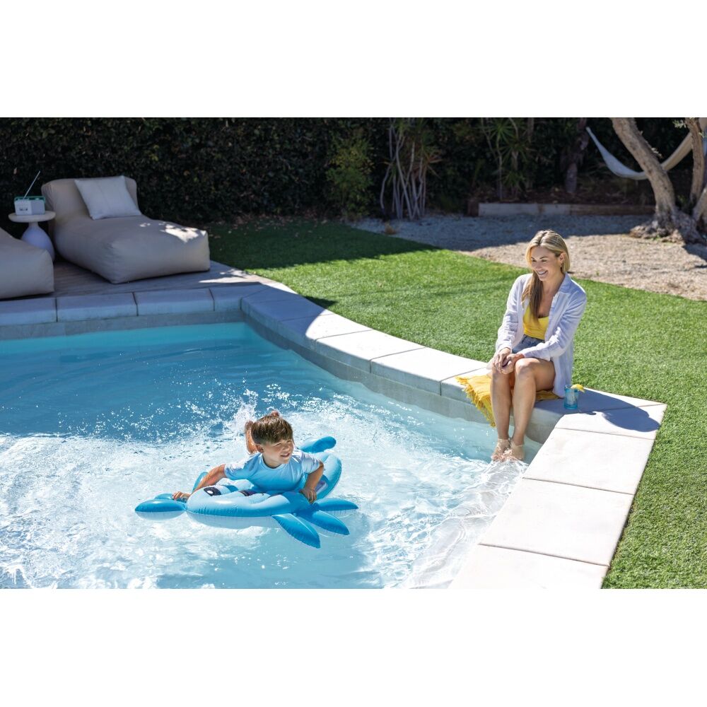 Intex Axolotl Float Inflatable - Age 3 Plus - 1.09m x 94cm x 14cm - 2 Heavy-Duty Handles - Blue PVC Pool Floatable Toy for Kids Up to 40kg Weight — image 10