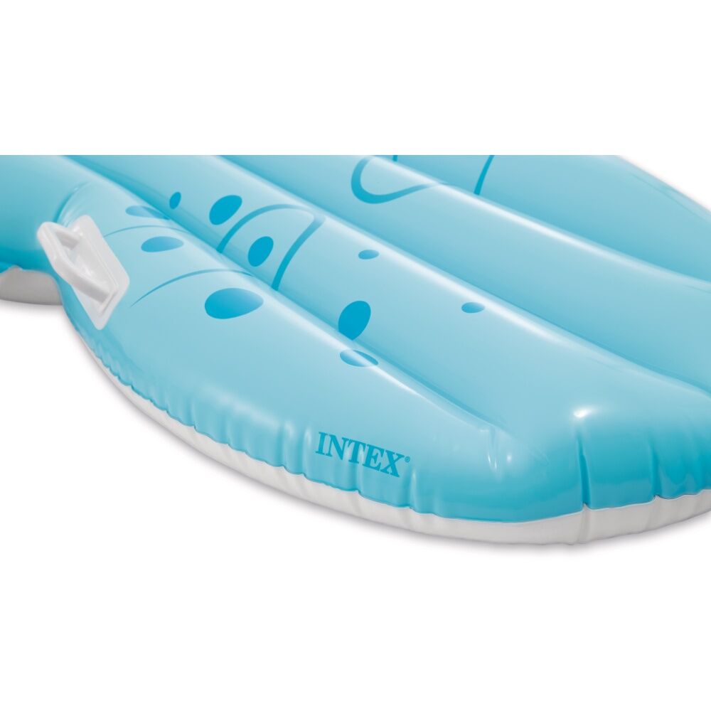 Intex Axolotl Float Inflatable - Age 3 Plus - 1.09m x 94cm x 14cm - 2 Heavy-Duty Handles - Blue PVC Pool Floatable Toy for Kids Up to 40kg Weight — image 4