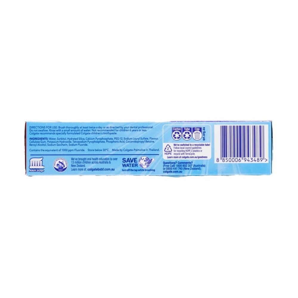 Colgate Advanced Whitening Micro Cleansing Crystals Toothpaste 115g (24 Pack) — image 4