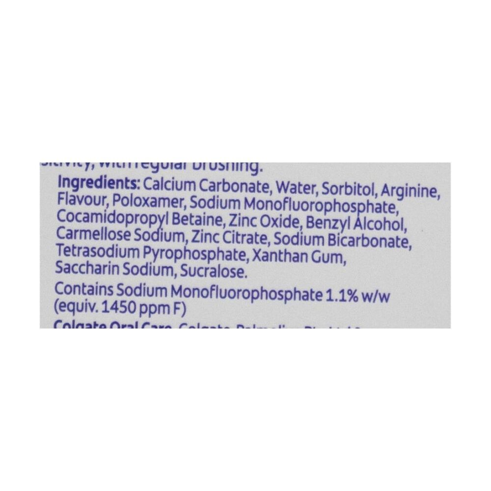 Colgate 110g Sensitive Pro Relief Gum Care Toothpaste Oral Health — image 4