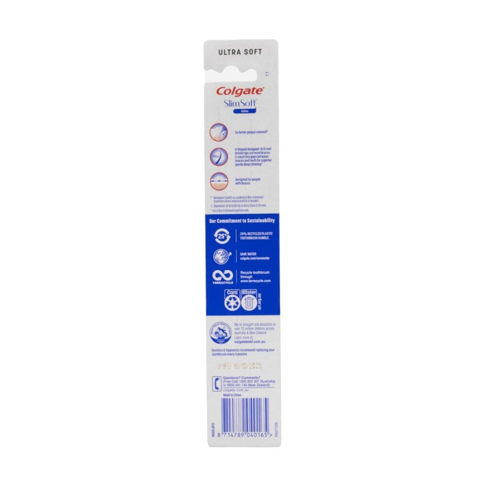 Colgate Multi Colour Slim Soft Ultra Toothbrush Dental Oral Health Care — image 2