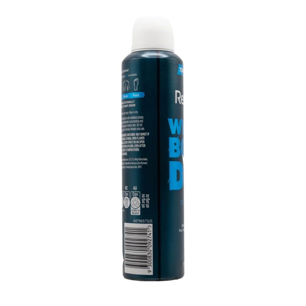 Rexona Men Whole Body Deo Deodorant Ocean Fresh 72h Odour Control 230ml (12 Pack) — image 3