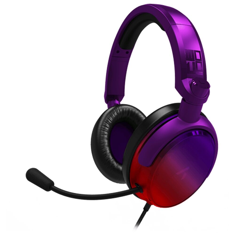 4gamers 3.5mm Red C6-100 Multiplatform Compatible Wired Over Ear Gaming Headset