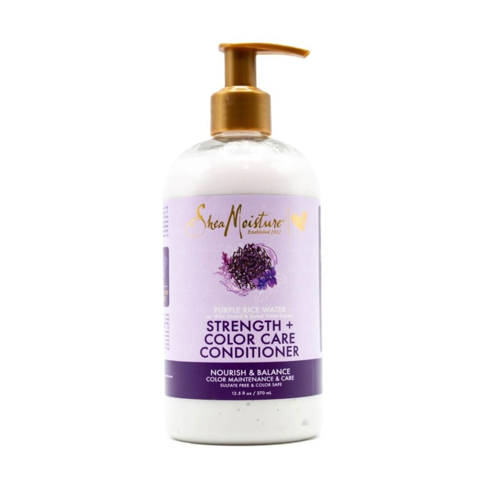 Shea Moisture 370ml Purple Rice Water Strength & Colour Care Hair Conditioner