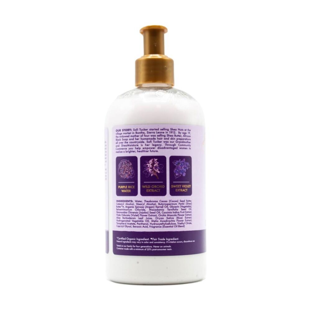Shea Moisture 370ml Purple Rice Water Strength & Colour Care Hair Conditioner — image 2