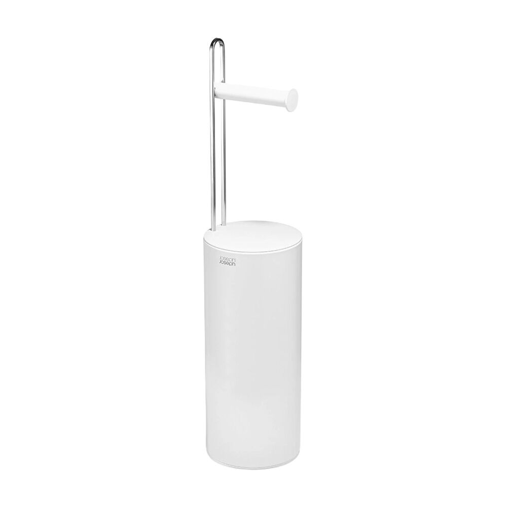 Joseph Joseph White EasyStore Bathroom Toilet Paper Roll Holder