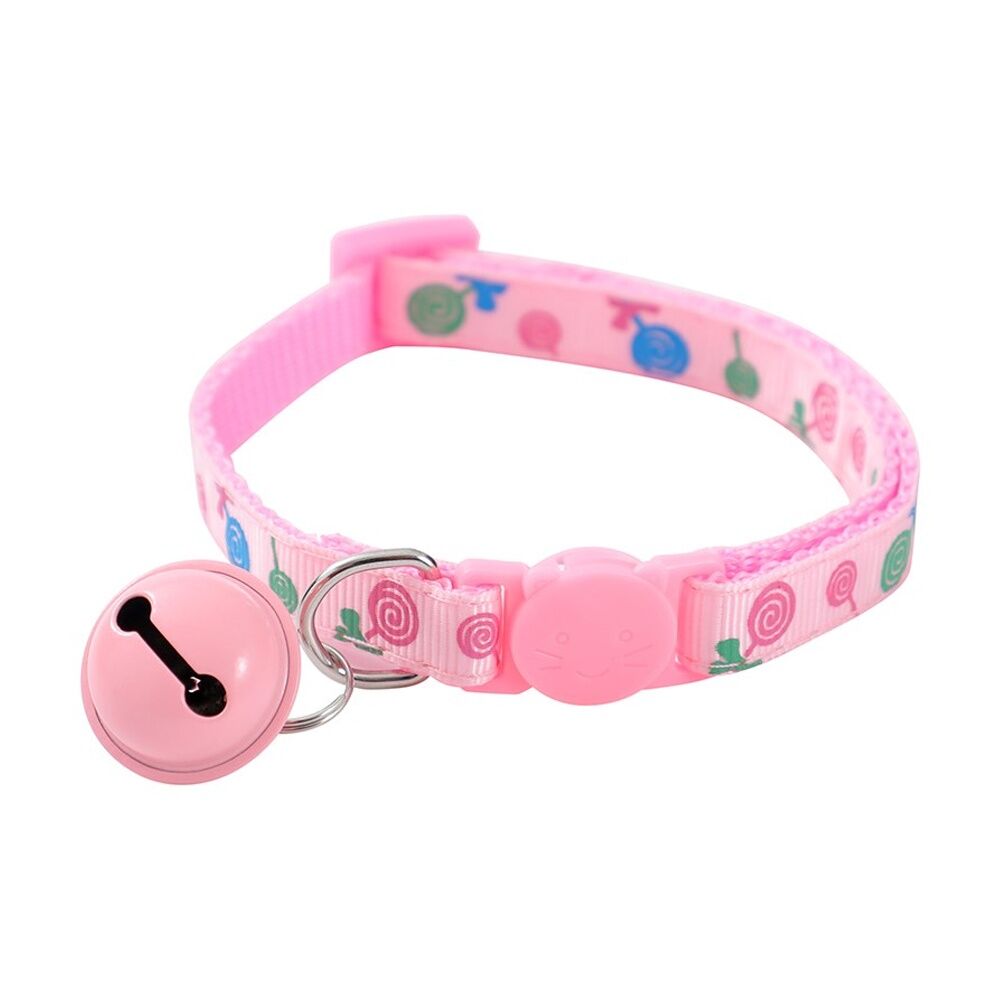 Paws and Claws Assorted Breakaway Cat Bell Collar Lollipop Print 17-32cm — image 3