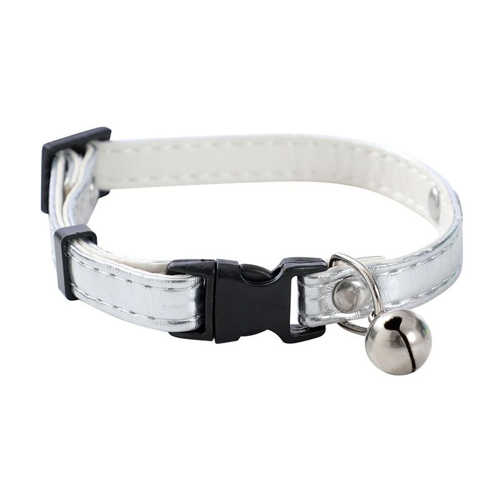 Paws and Claws Assorted Metallic Adjustable Breakaway Cat Bell Pet Collar — image 5