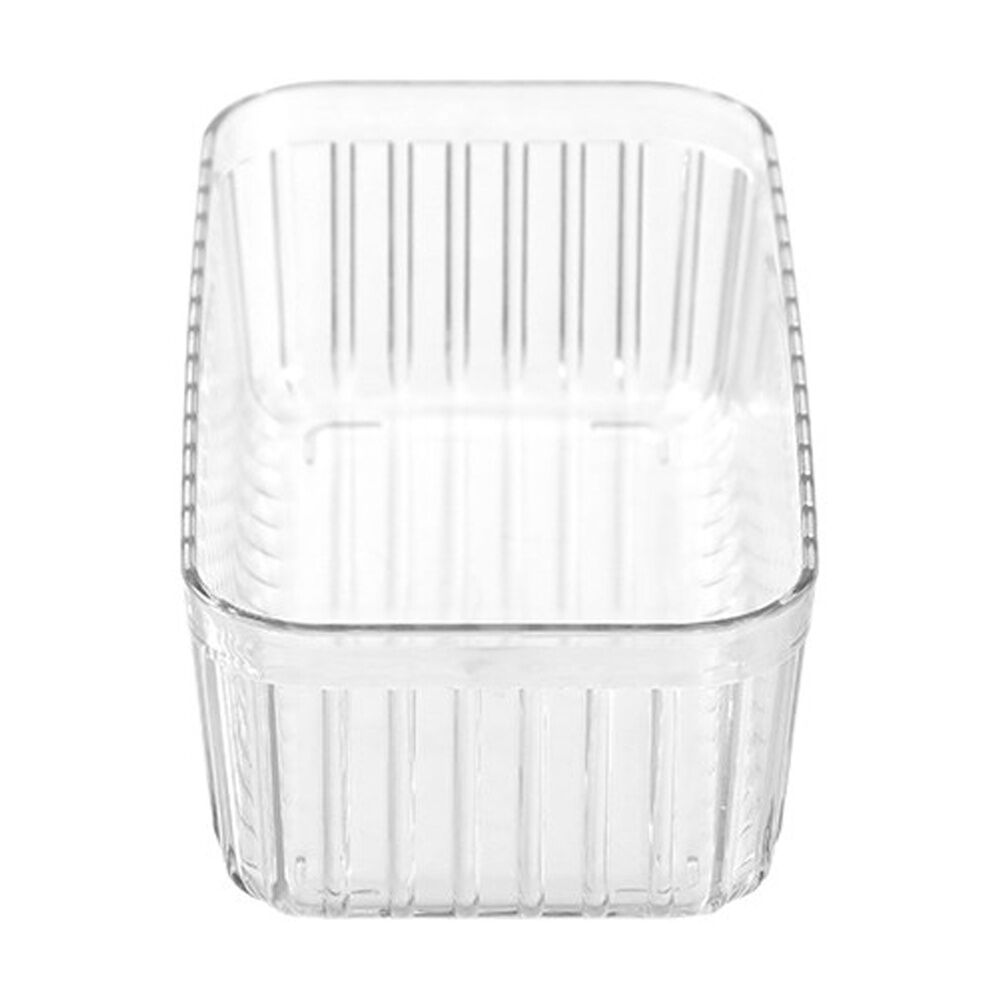 Boxsweden Crystal Ribbed Tray Home Organiser Storage Container 21x11x6.5cm Boxsweden — image 2
