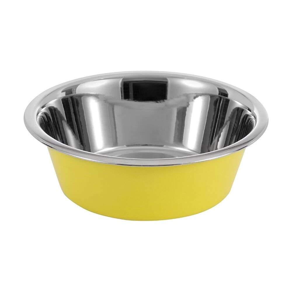 Paws and Claws Assorted Stainless Steel Cat/Dog Food/Drink Bowl — 1.5l