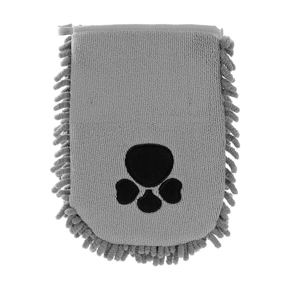 Paws and Claws 26x21cm Absorbent Microfibre Pet Dog Grooming Drying Glove — image 3