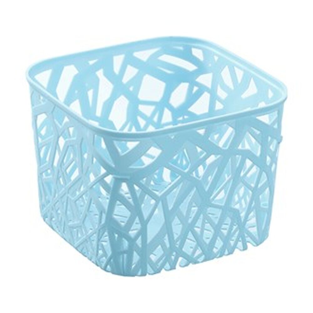 Boxsweden Vine Storage Basket 4.5L 19X19X14CM Assorted - Durable Plastic Storage Solution For Home Organisation and Office Use - 4.5L Capacity - 19cm — image 4