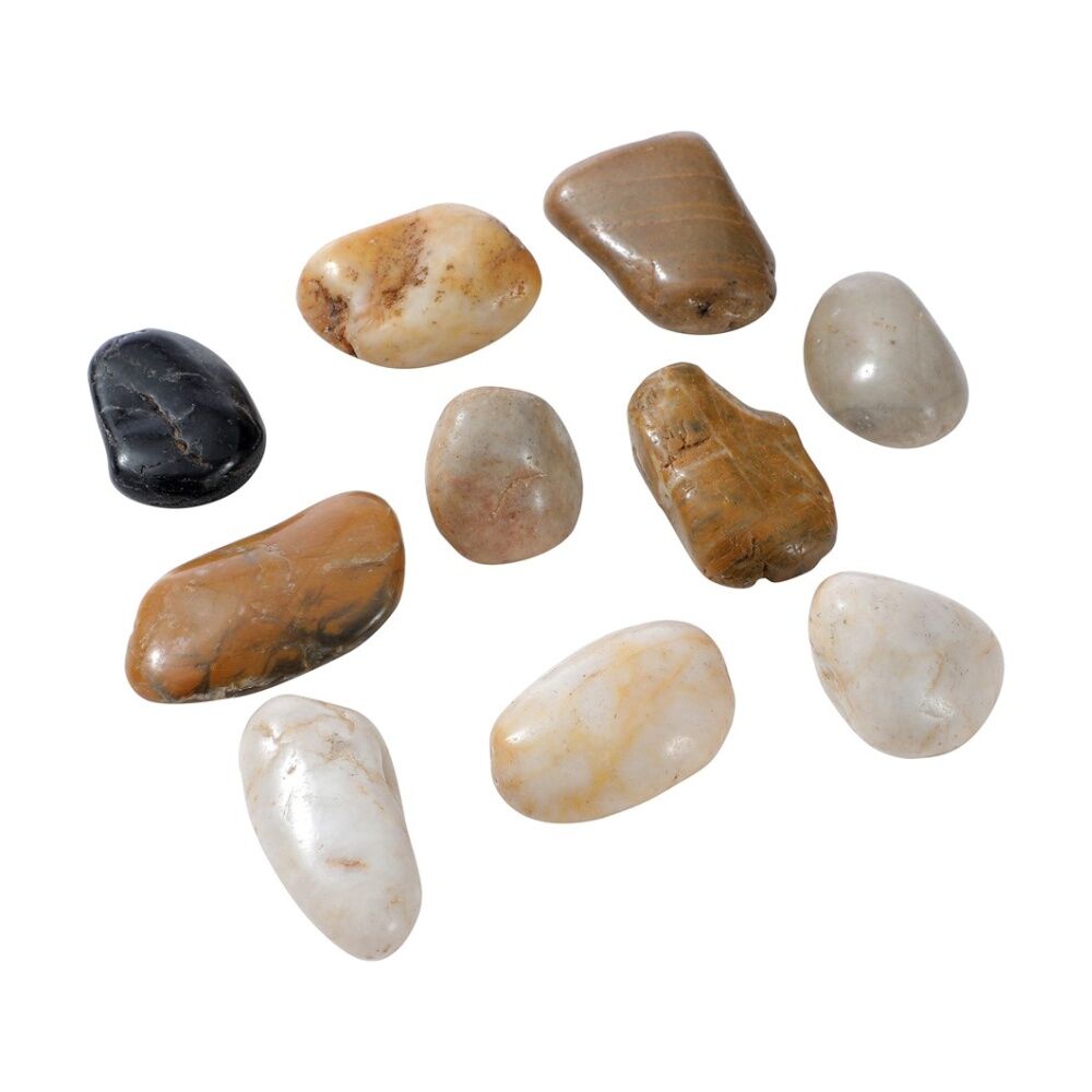 Paws and Claws Large Brown Decorative Stones Aquarium Decor 5-8cm 1kg — image 2