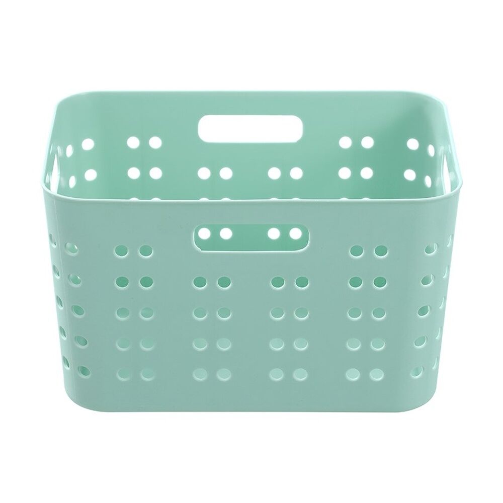 Boxsweden Aeris Storage Basket 26x18x15.5cm Ventilated Design Integrated Handles Durable Material Assorted Colours — image 3