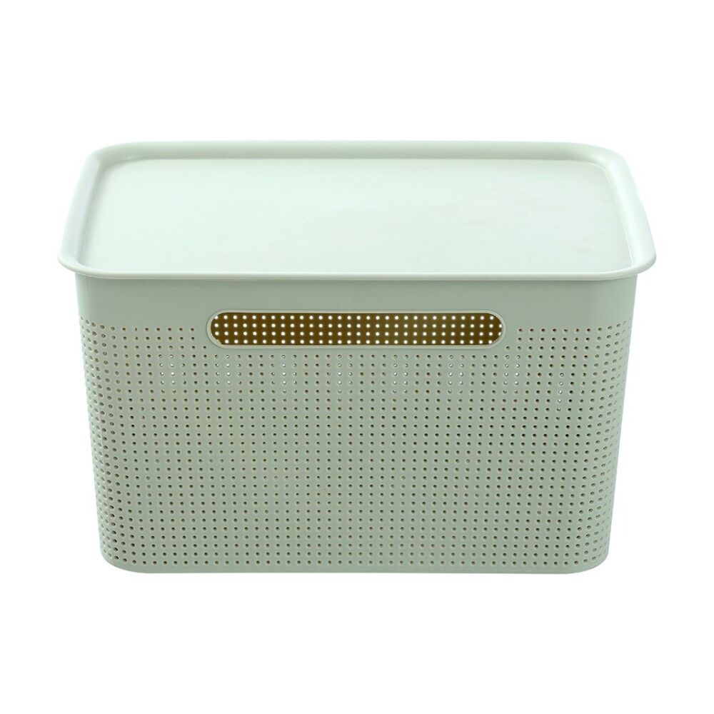 Boxsweden Koi Lidded Home Organiser Storage Container Basket Assorted 16.5L (12 Pack) — image 7