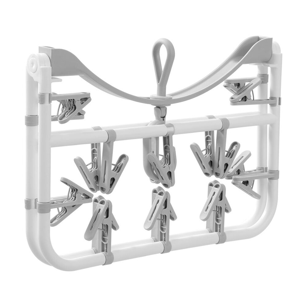 Boxsweden Delicates Foldable Laundry Clothes Drying Hanger 20 Pegs 43x34cm (2 Pack) — image 5