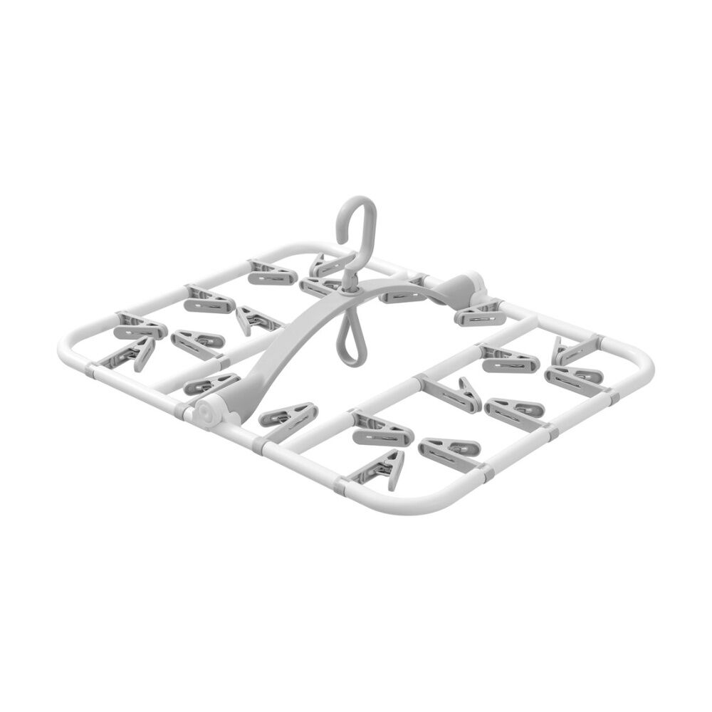 Boxsweden Delicates Foldable Laundry Clothes Drying Hanger 20 Pegs 43x34cm (4 Pack) — image 7