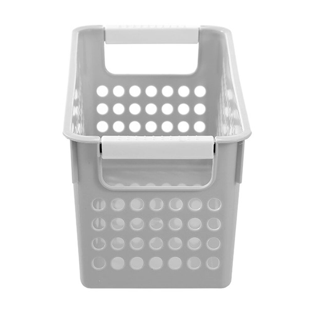 Boxsweden Lite Storage Basket 29x13.5x12.5cm Assorted Home Organiser Ventilated Design Integrated Handles Durable Materials — image 4