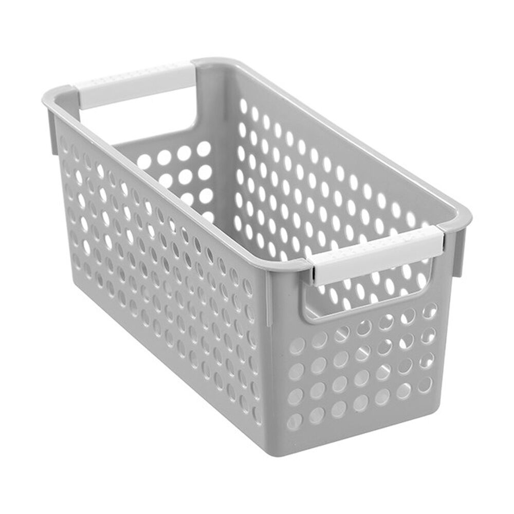 Boxsweden Lite Storage Basket 29x13.5x12.5cm Assorted Home Organiser Ventilated Design Integrated Handles Durable Materials — image 5