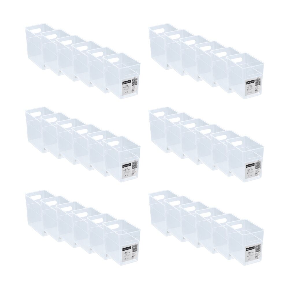 Boxsweden Nova Home/Office Plastic Storage Container 1.5L 15x10x14cm (36 Pack)