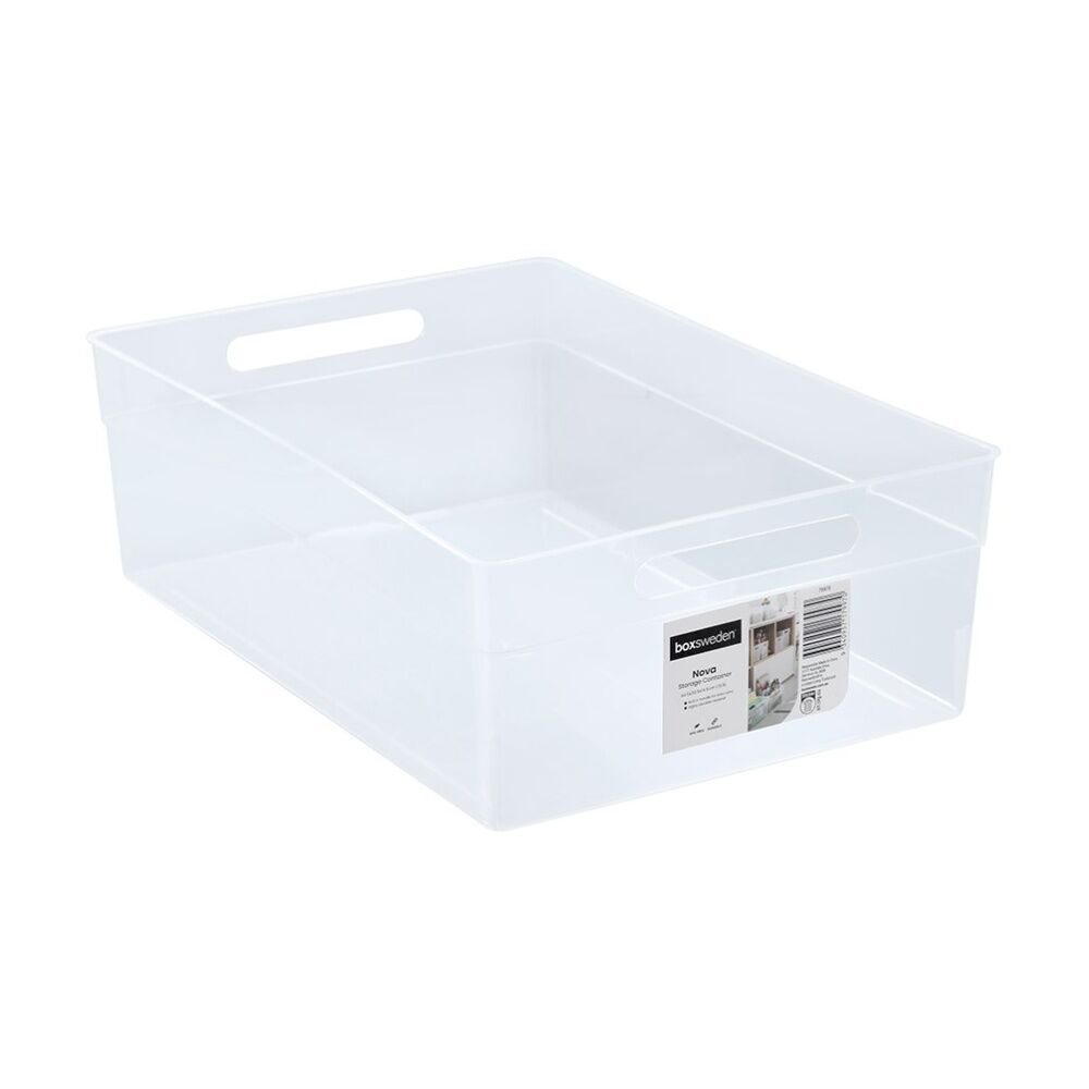 Boxsweden Nova Home Office Plastic Storage Container — 15.5l 44.5x30.5x14.5cm
