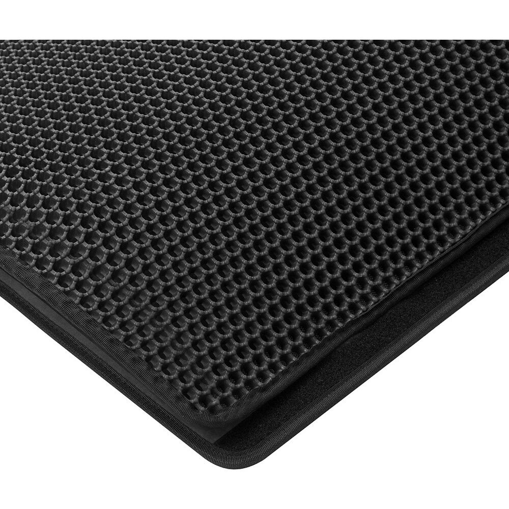 Paws and Claws Pounce Pet Cat Litter Trap Mat Dual Layer Honeycomb 58x53cm — image 2