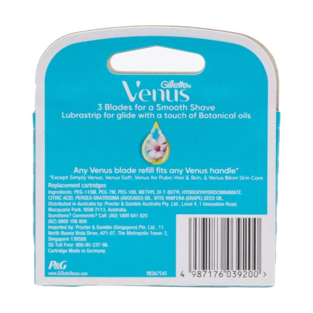 Gillette Venus 3 Blade Razor Cartridges Smooth Value Pack Women's (8 Pieces) — image 2