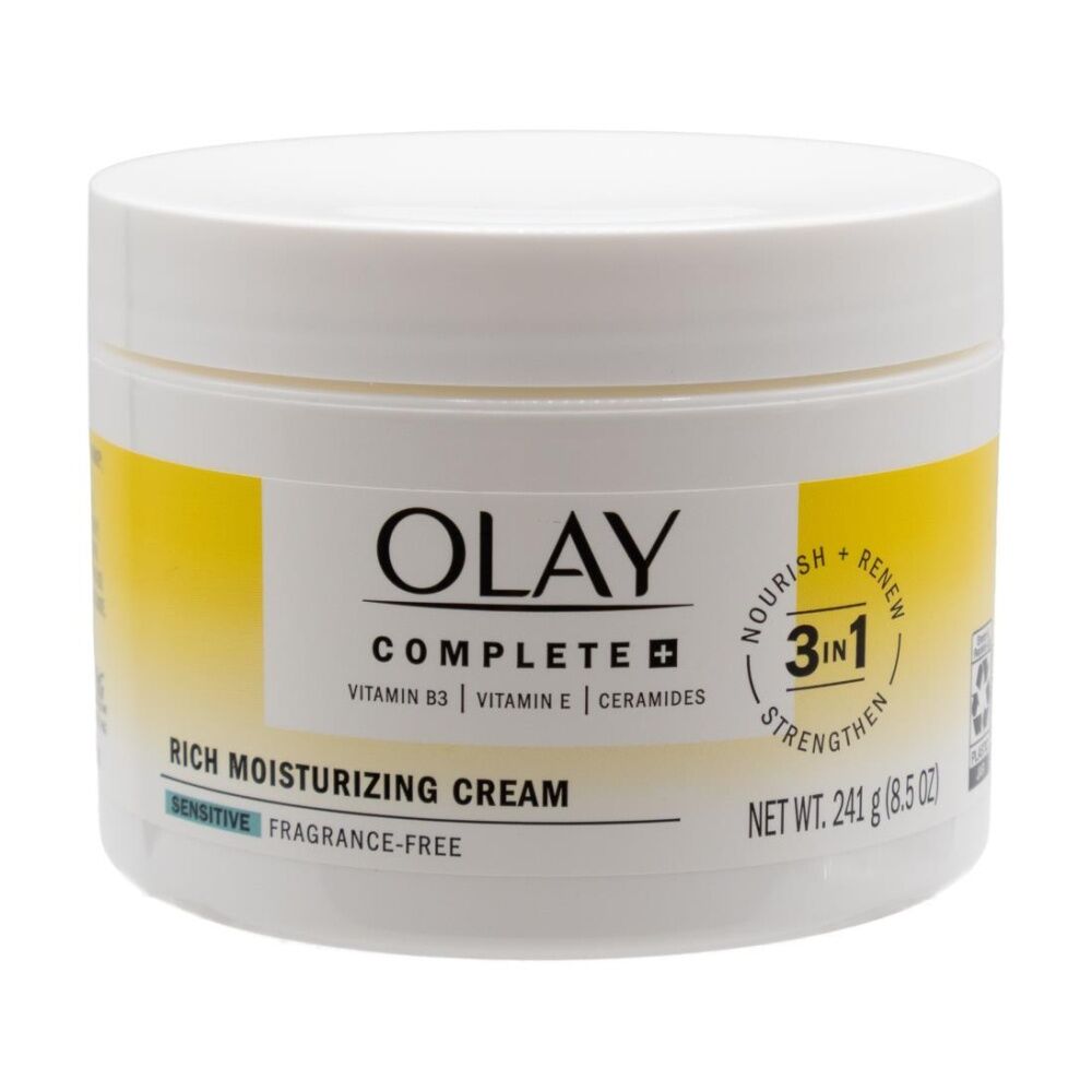 Olay 241g 3-in1 Nourish Renew & Strengthen Hydrating Rich Moisturising Cream