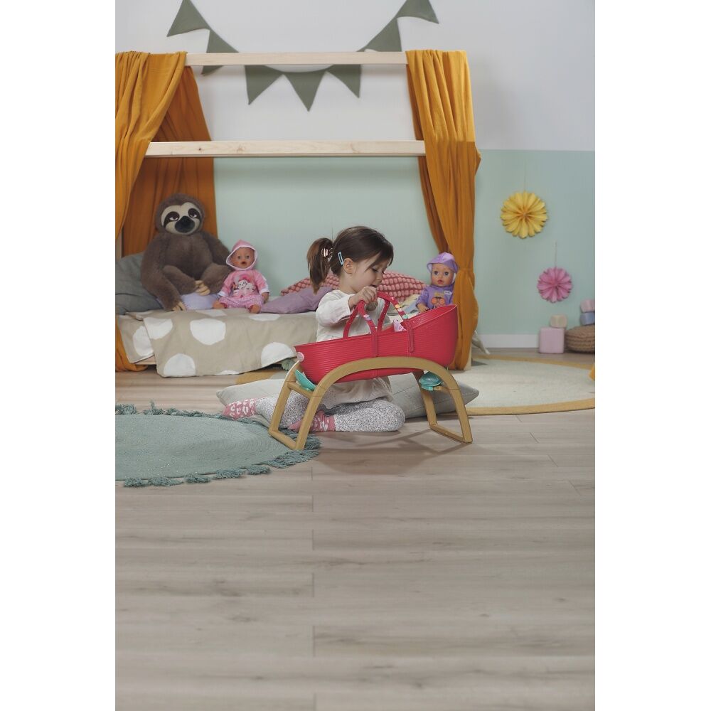 Baby Born Kids/Toddler Toy 3y+ 3 in 1 Bassinet Pinplay Playset for Doll — image 6