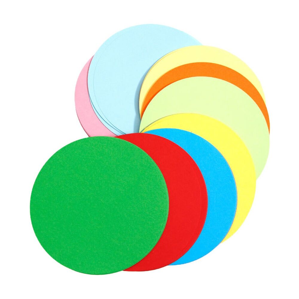Tacco Paper Circles Double-Sided Colour 12cm 3y+ Multicolour (360 Pieces)