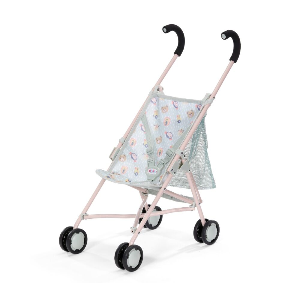 Baby Born Kids/Toddler Toy 3y+ Stroller/Pram with Bag Jungle for Doll