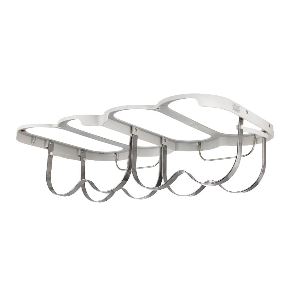 Joseph Joseph Light Stone Cradle Folding Wine Bottle Storage Rack