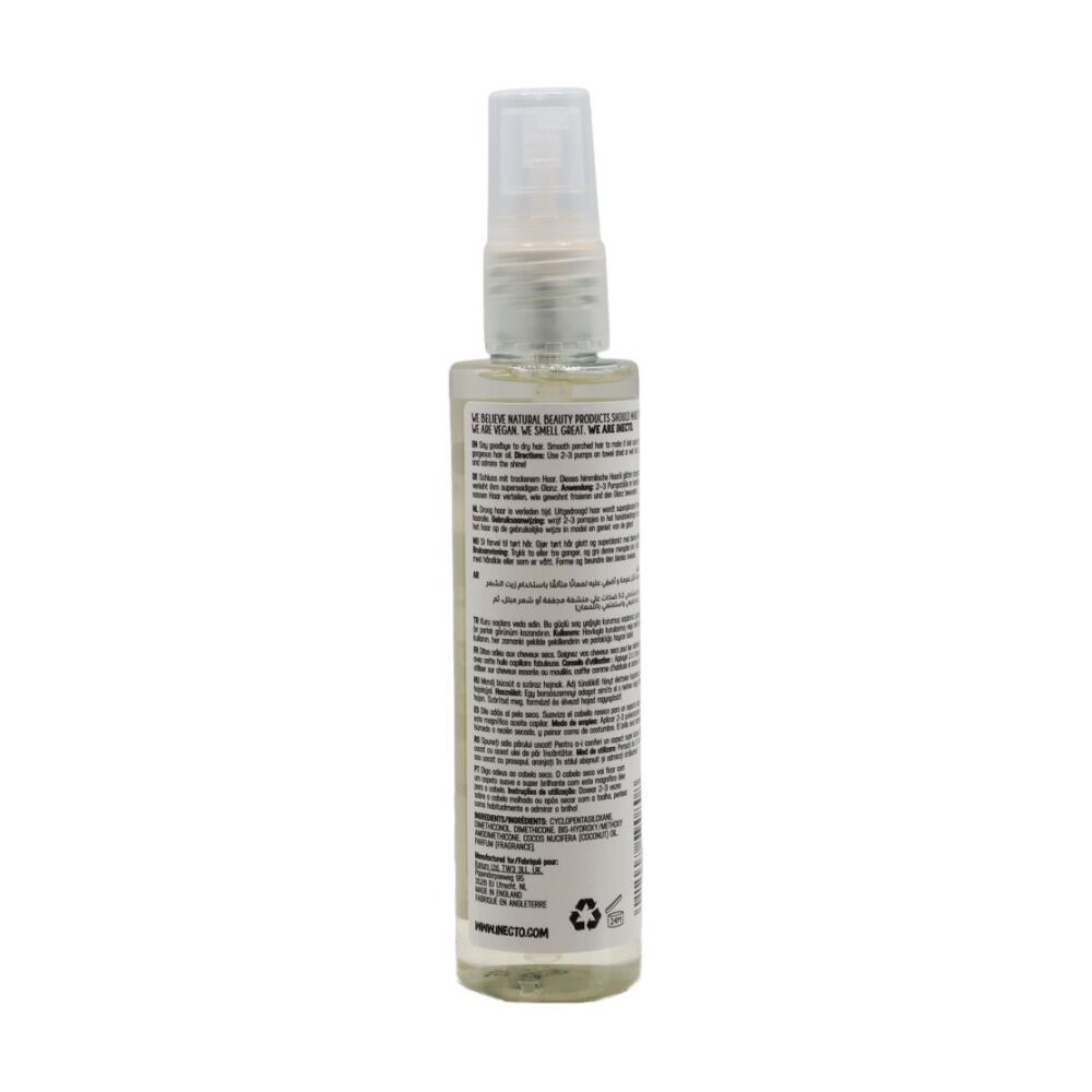 Inecto Naturals Vegan Divine Shine Hydrating Coconut Hair Oil 100mL (12 Pack) — image 3