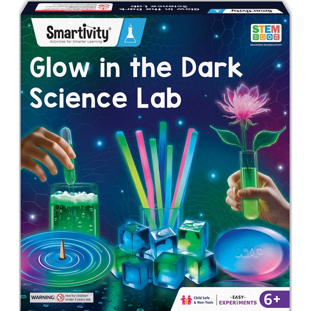 Smartivity Glow In The Dark Science Lab Educational Toy For Kids Ages 6-14 Smartivity