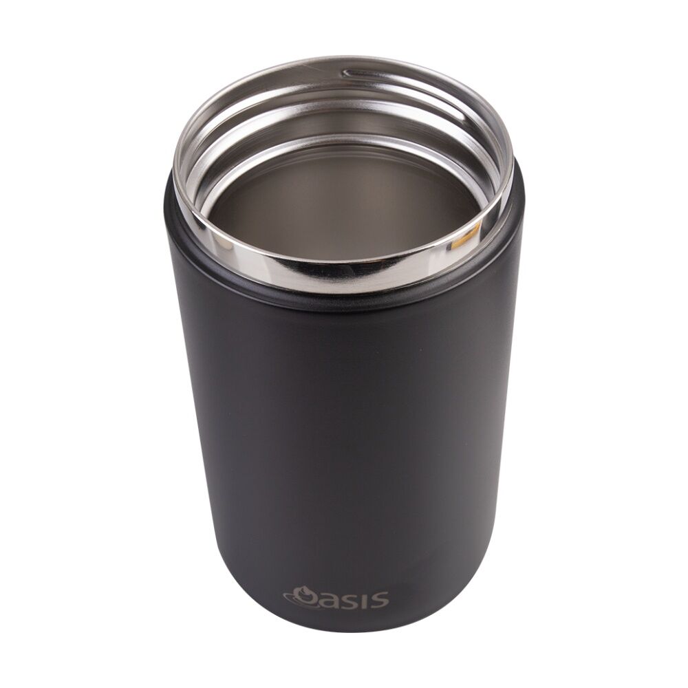 Oasis Stainless Steel D/Wall Insulated Food Flask w/ Handle Black 700ml Oasis — image 5