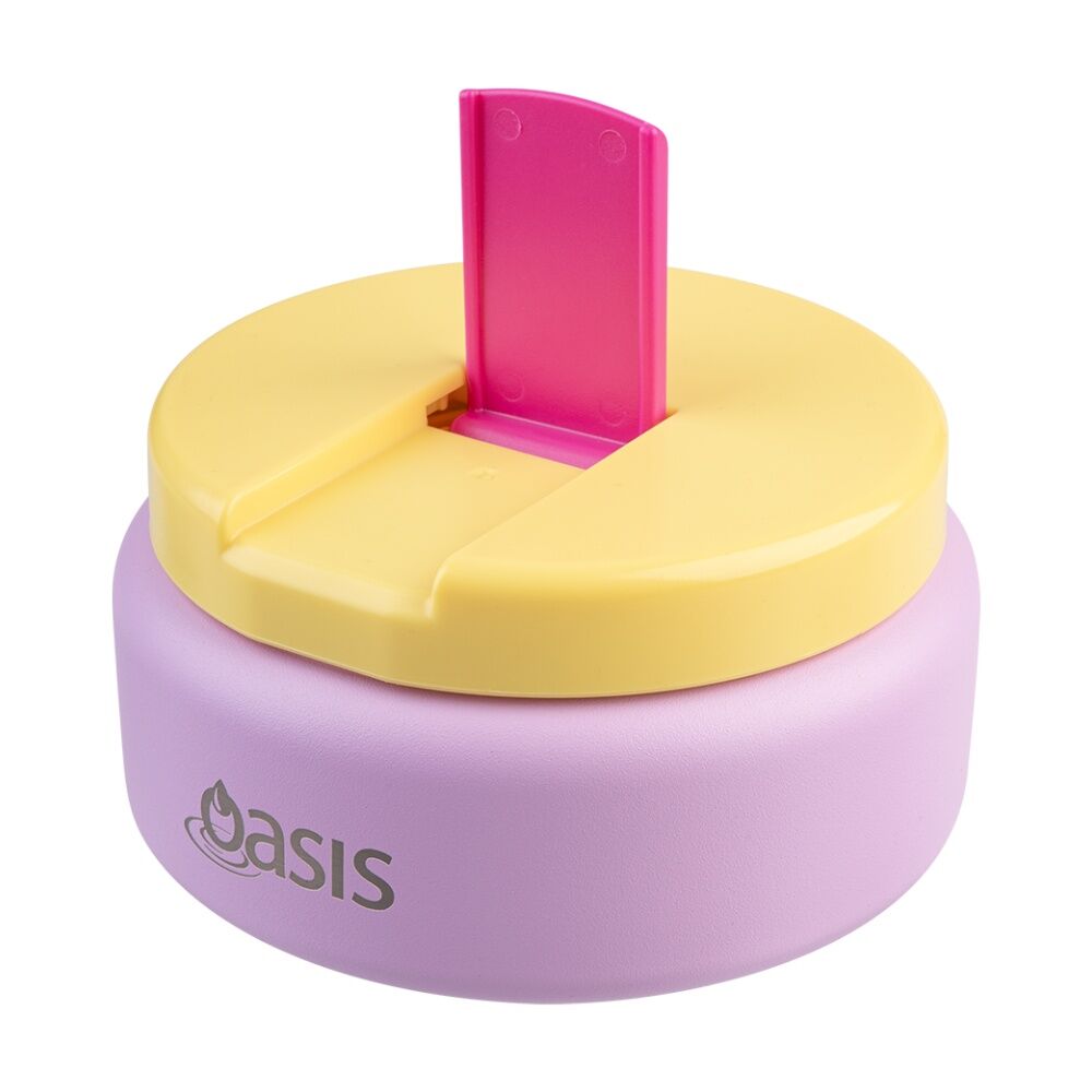 Oasis Double Wall Insulated Food Flask 230ml Bubblegum — image 2