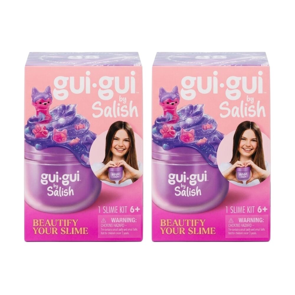 Gui Gui By Salish Scented Slime Kit Collectible Assorted (2 Pack)