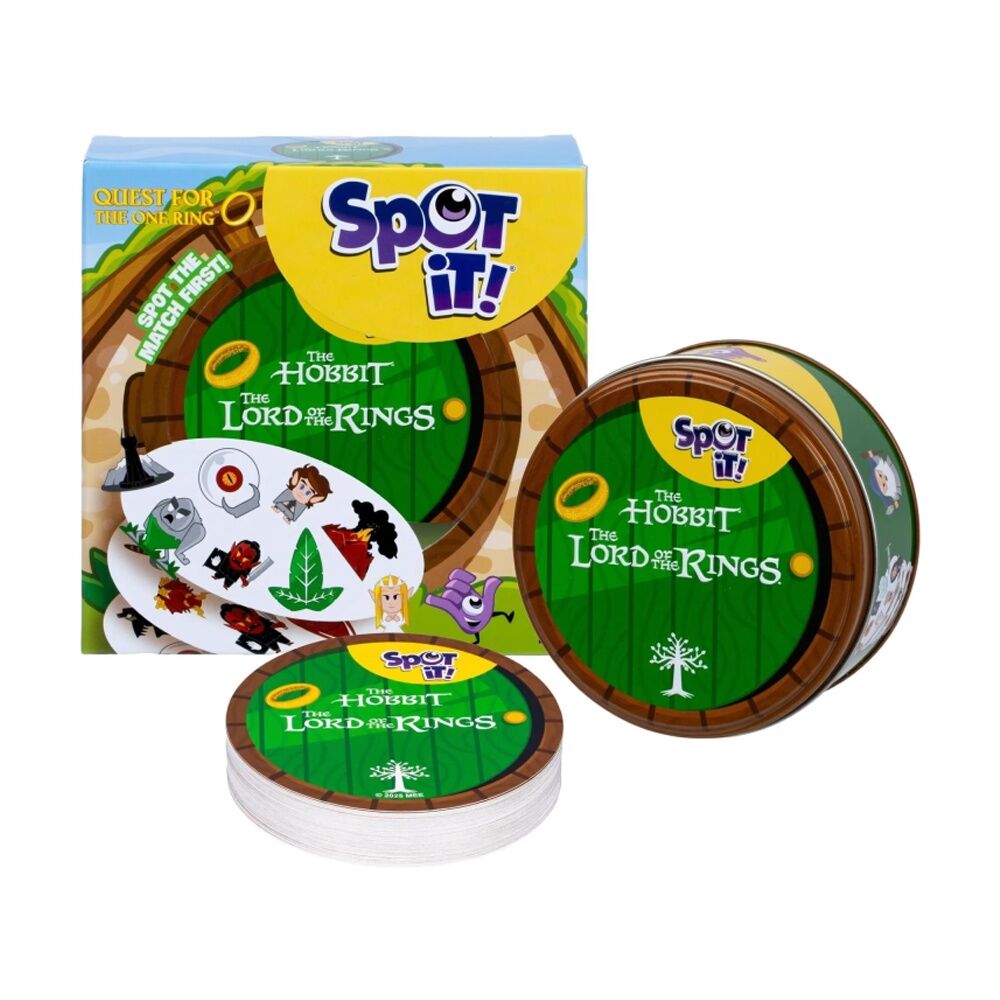 Moose Games Spot It Lord Of The Rings Card Game - 56 Cards With 8 Symbols - Fast-Paced Matching For 2-8 Players - Ages 6 And Up - Includes Keep Safe — image 2