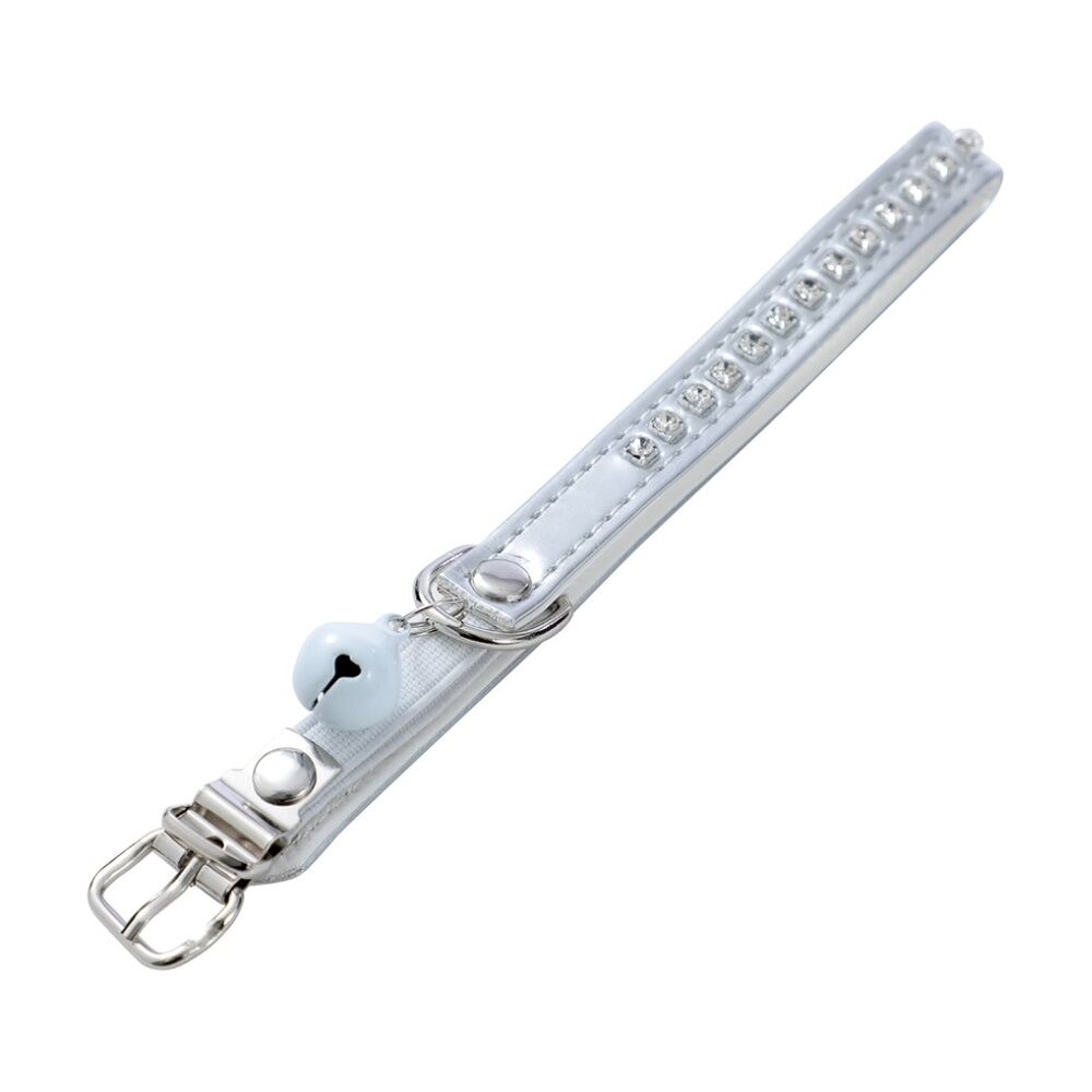 Paws and Claws Assorted Diamonte Cat Bell Collar 22-30cm Bedazzled Jewel — image 5