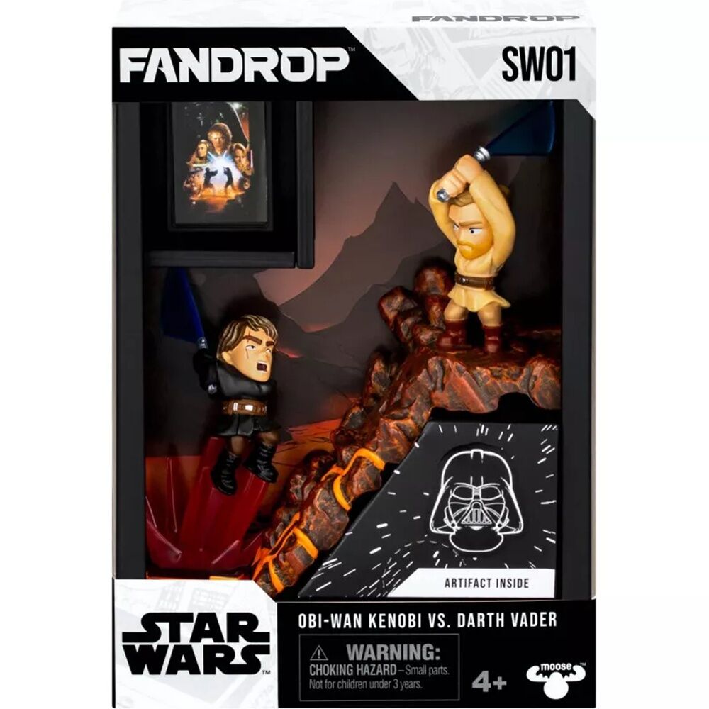 Fandrop Star Wars W1 Figure Set Collectible Display Figures Assorted (2 Pieces)