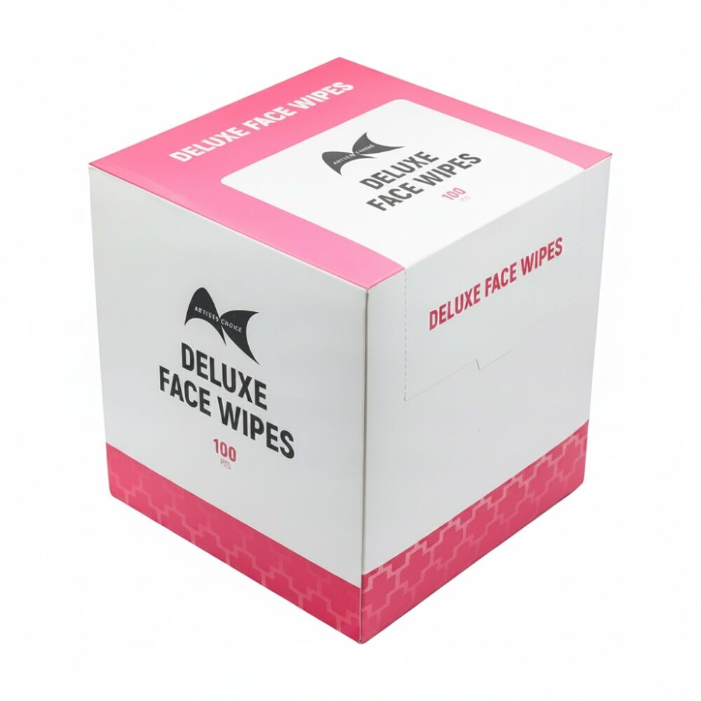 Artists Choice 4x 100pc Deluxe Face Wipes Make Up Remover Gentle On Skin — image 2
