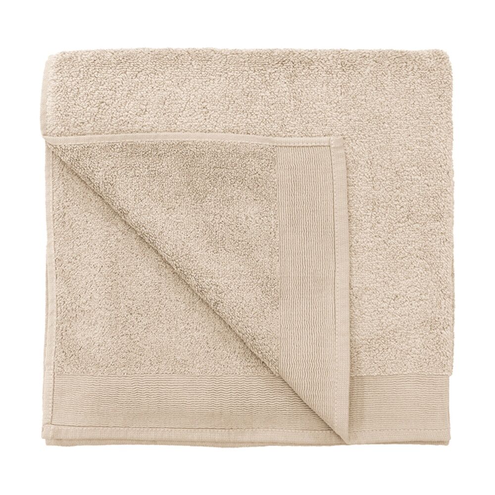 Bambury 68x137cm Neutrals Elvire 600gsm Soft Absorbent Cotton Bath Towel
