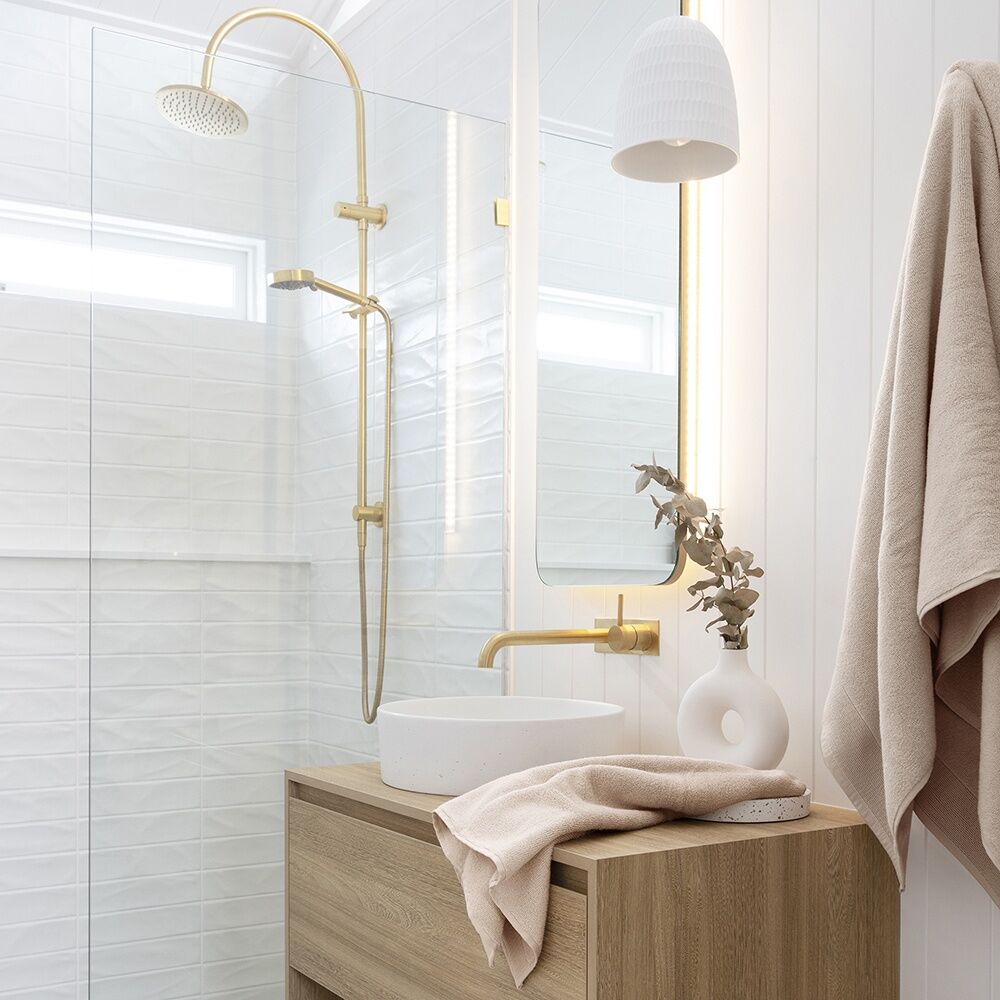 Bambury 68x137cm Neutrals Elvire 600gsm Soft Absorbent Cotton Bath Towel — image 5