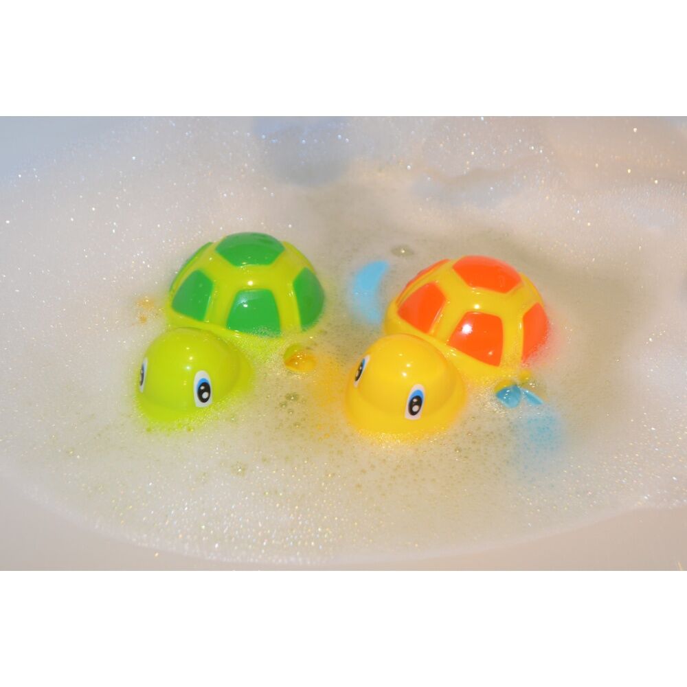 Buddy & Barney 12m+ Bath Time Swimming Turtles Wind Up Plastic Kids Toy (2 Pieces) — image 2