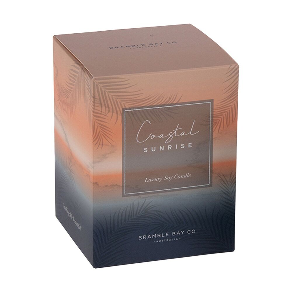 Bramble Bay Ocean Coastal Sunrise Candle w/ Decorations Home Fragrance 300g (2 Pack) — image 2