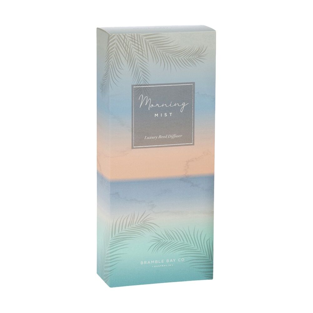 Bramble Bay Ocean Morning Mist Glass Reed Diffuser Home Fragrance 150ml (2 Pack) — image 2