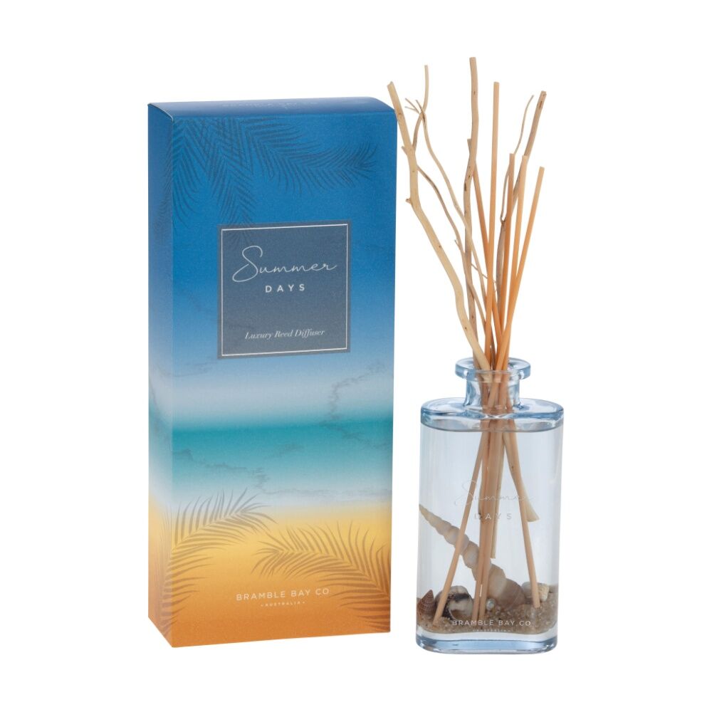 Bramble Bay 150ml Ocean Summer Days Glass Reed Diffuser Home Fragrance — image 2